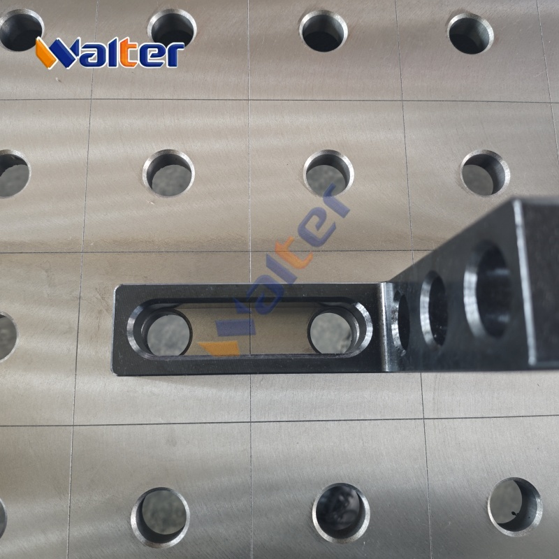 Angle Stop 175x50x175mm (hole/slot) for D28 3D Welding Table