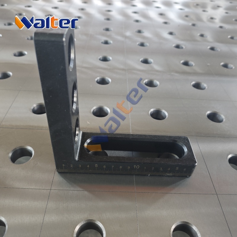 Angle Stop 175x50x175mm (hole/slot) for D28 3D Welding Table