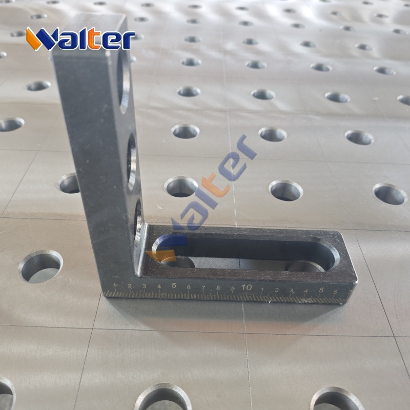 Angle Stop 175x50x175mm (hole/slot) for D28 3D Welding Table