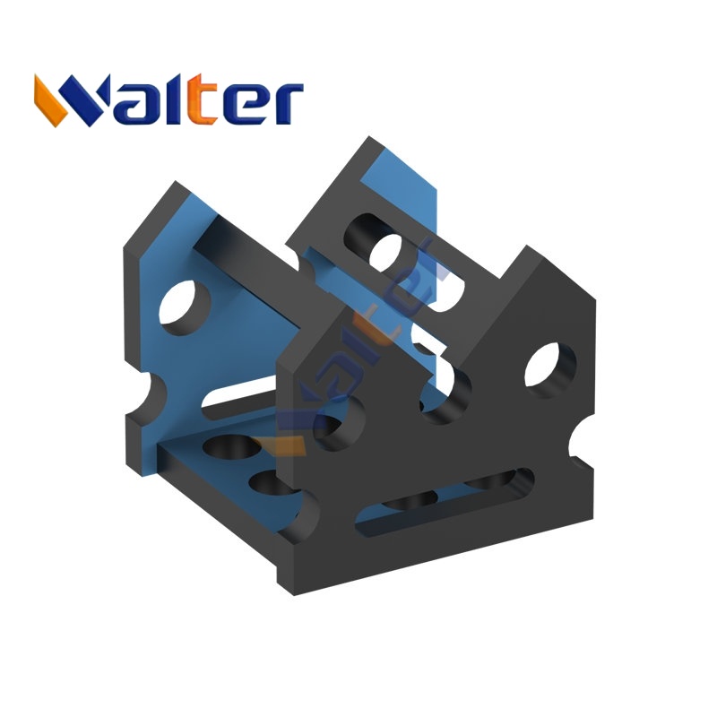 Corner Connection Block for D28 3D Welding Table 200x200x175mm – Steel, 28mm Holes