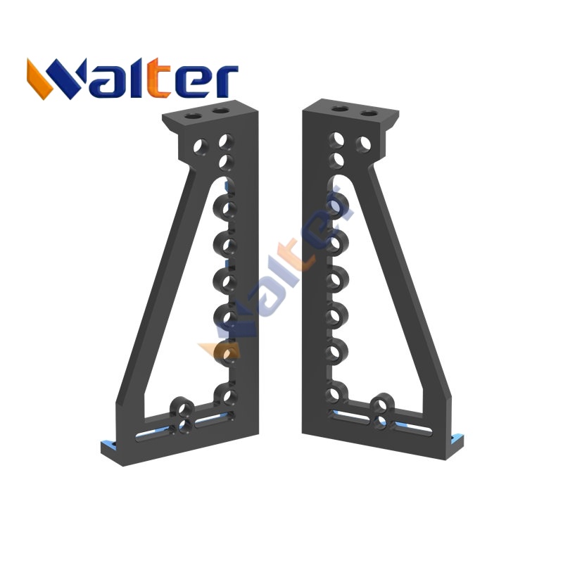 Clamping Block for D28 3D Welding Table 375x100x600mm RIGHT – Cast Iron HT300, 28mm Holes