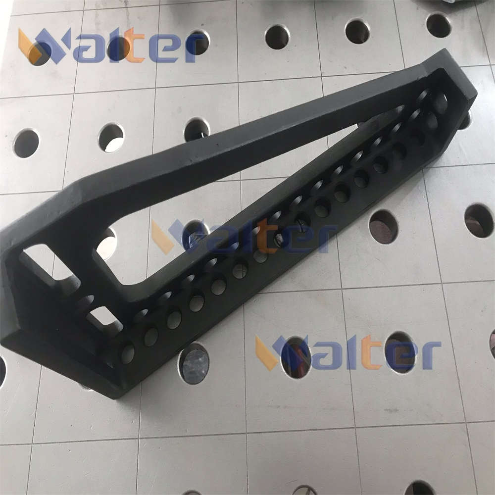 Clamping Block (cast iron) 200x150x50mm Left for D16 3D Welding Table