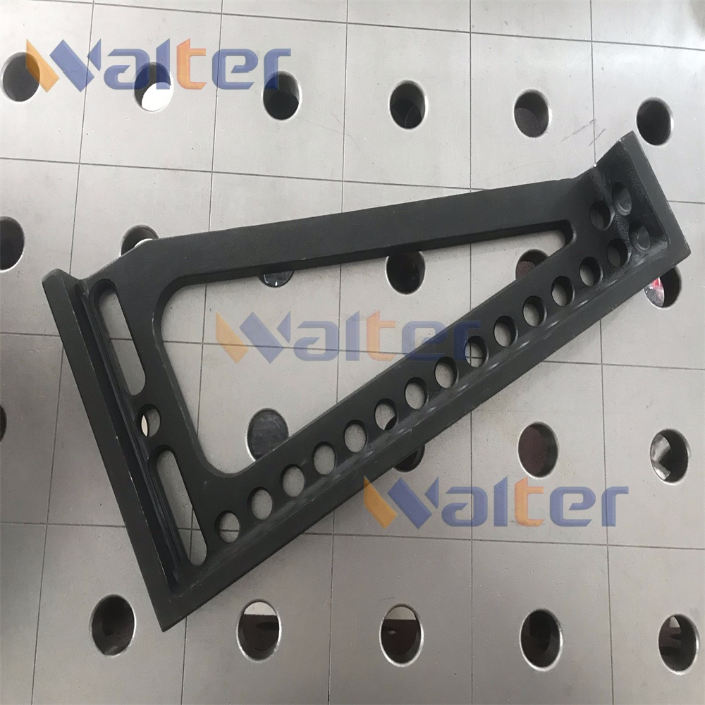 Clamping Block (cast iron) 400x200x50mm Right for D16 3D Welding Table