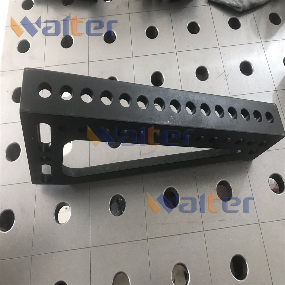 Clamping Block (cast iron) 200x150x50mm Left for D16 3D Welding Table