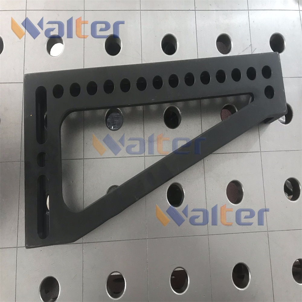 Clamping Block (cast iron) 200x150x50mm Right for D16 3D Welding Table