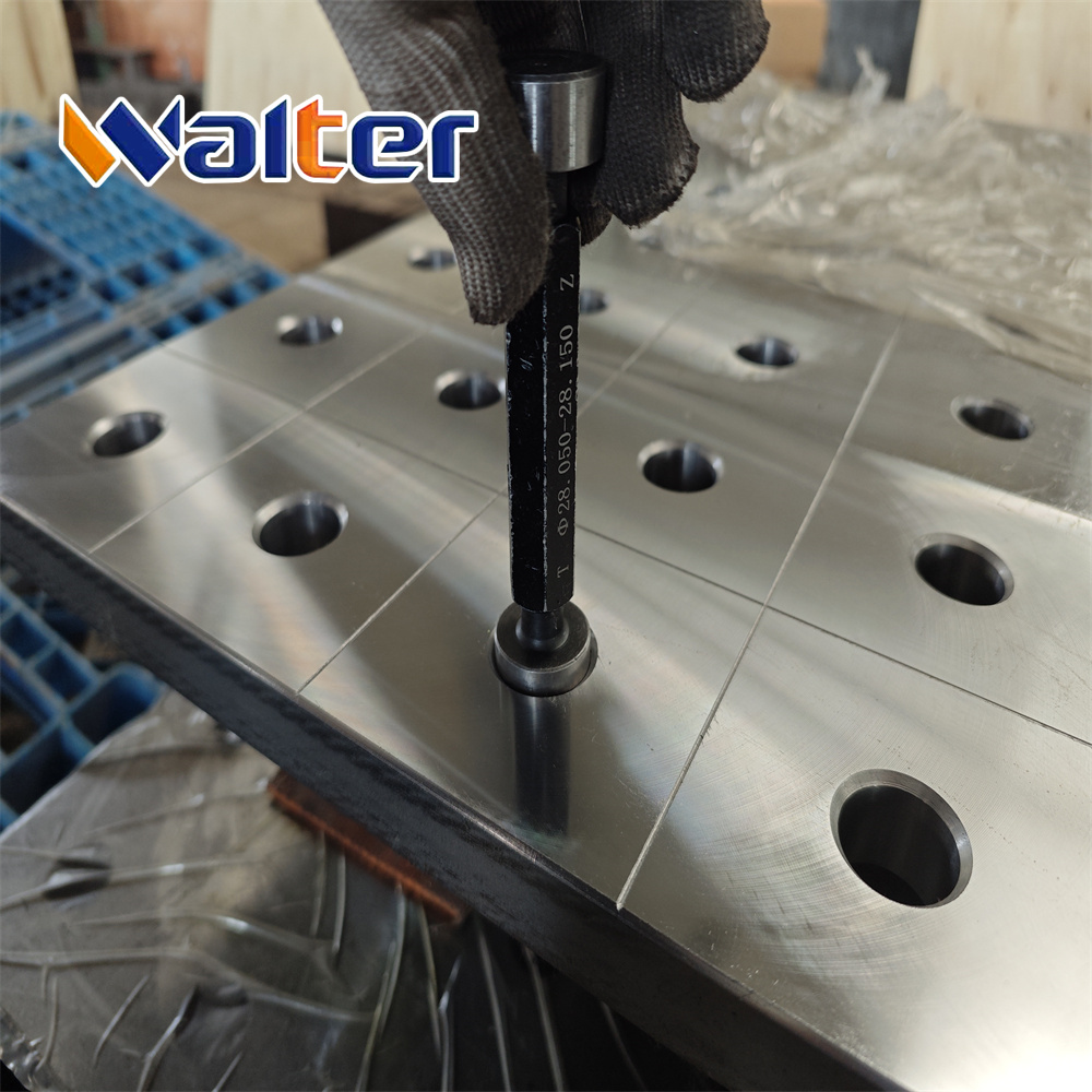 2D Welding Table D28 Steel S355 | Durable Plasma Nitriding Welding Platform 1000x1000mm