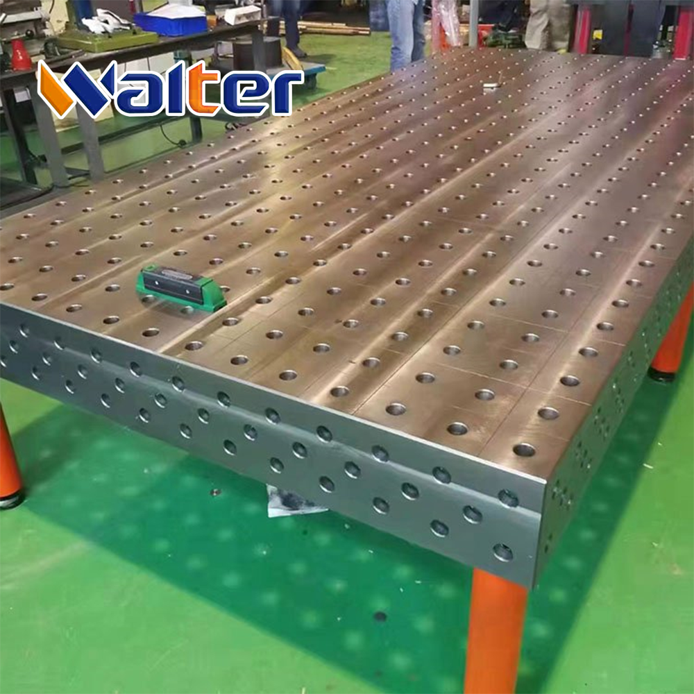 3D Welding Table D28 Steel Q355 | Durable Nitriding Welding Platform 3000x1500mm