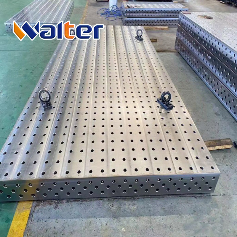 3D Welding Table D28 Steel Q355 | Durable Nitriding Welding Platform 1000x1000mm