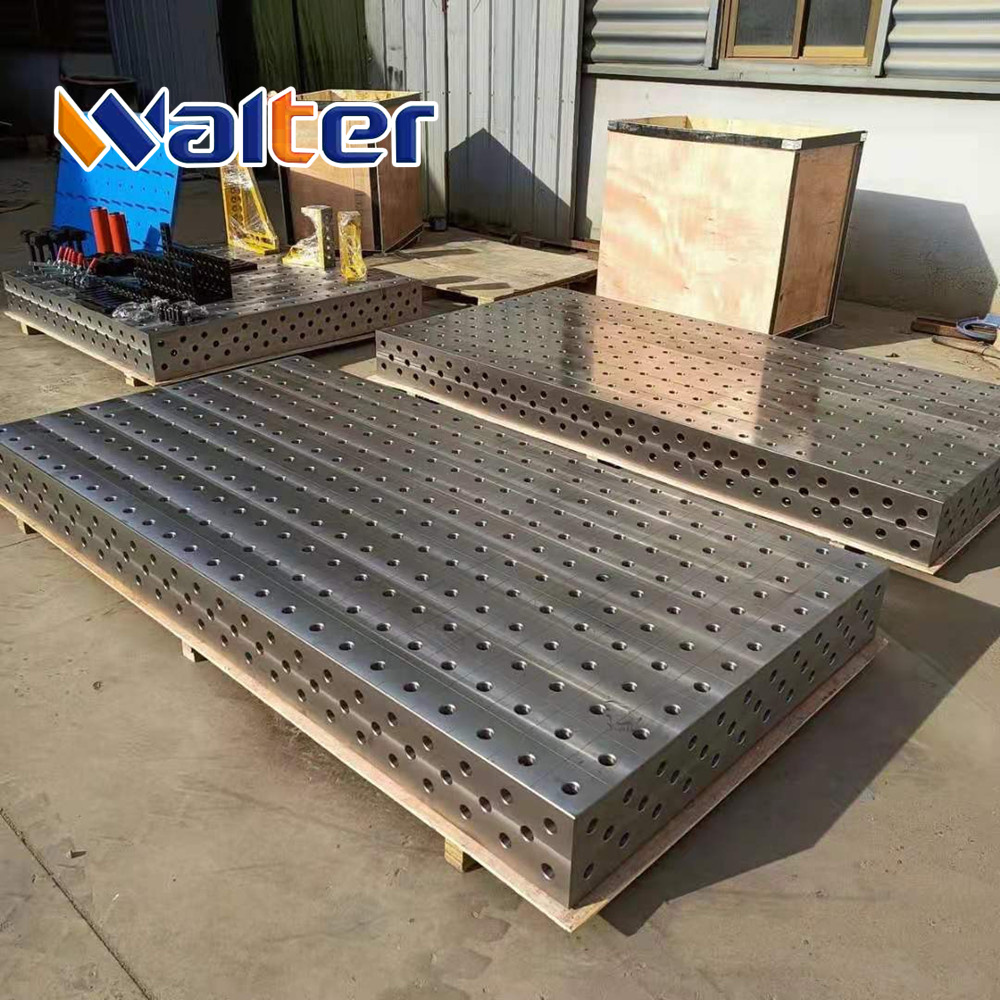 3D Welding Table D28 Steel Q355 | Durable Nitriding Welding Platform 1200x1000mm
