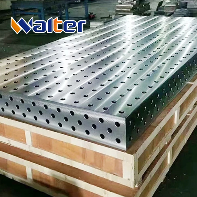 3D Welding Table D28 Steel Q355 | Durable Nitriding Welding Platform 1200x1000mm