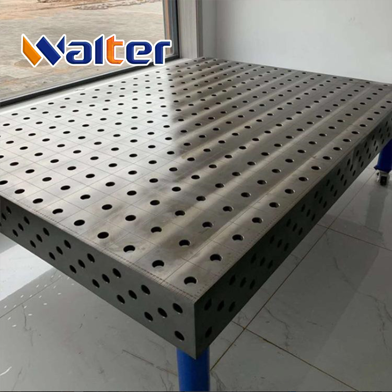 3D Welding Table D28 Steel Q355 | Durable Nitriding Welding Platform 1500x1500mm