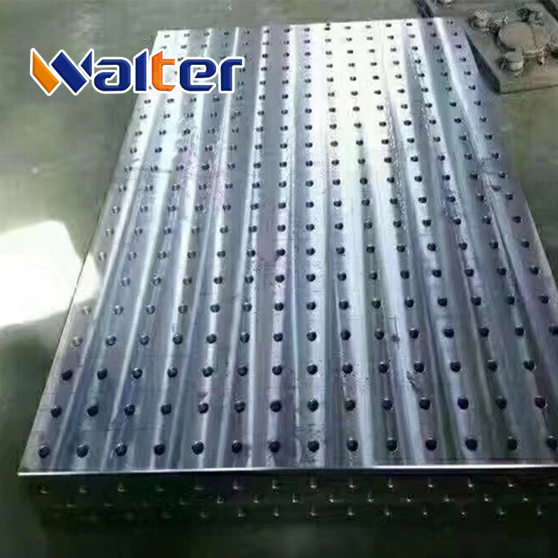 3D Welding Table | Cast Iron Ultra Heavy-Duty Nitriding Platform 4000×2000mm