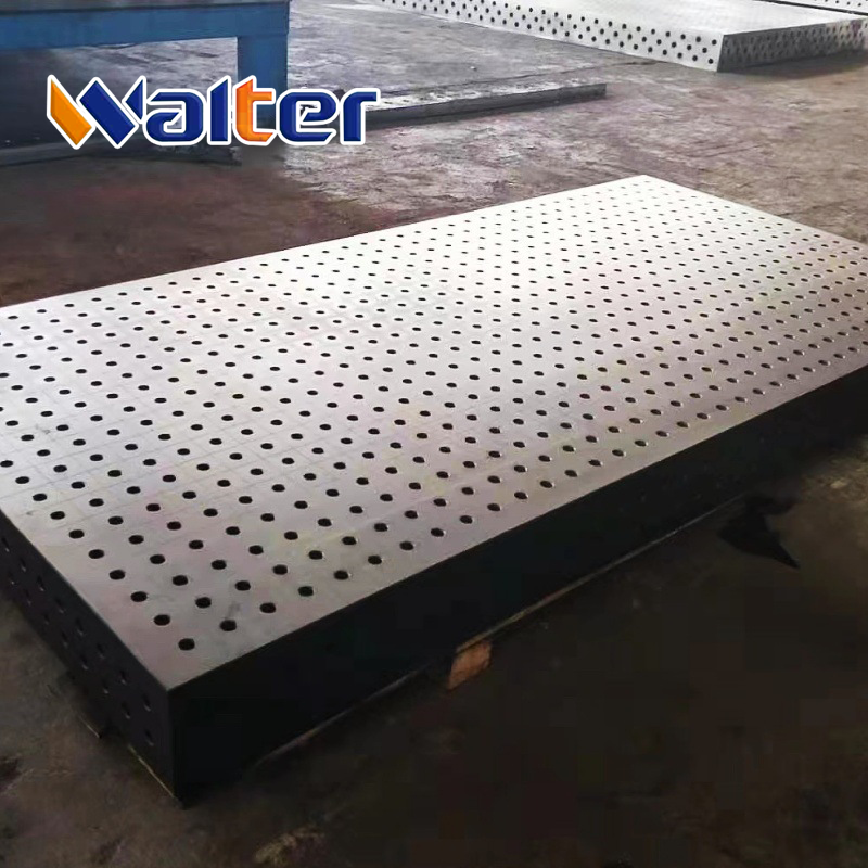 3D Welding Table | Cast Iron Ultra Heavy-Duty Nitriding Platform 4000×2000mm