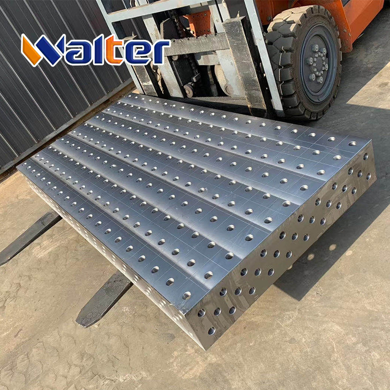 3D Welding Table D28 Steel S355 | Durable Plasma Nitriding Welding Platform 1000x1000mm