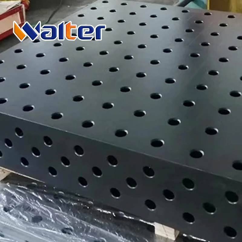 3D Welding Table D28 Steel S355 | Durable Plasma Nitriding Welding Platform 1000x1000mm