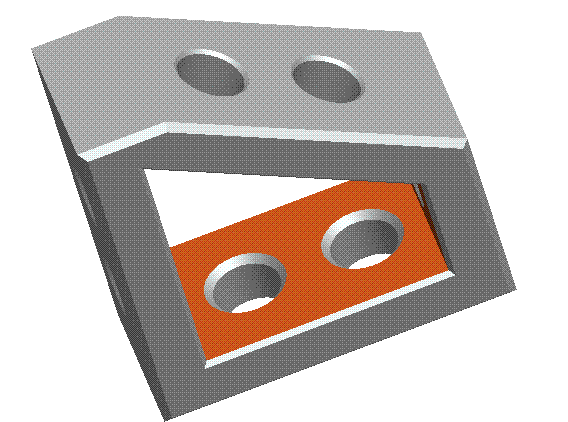 Frame Support 150x150x75mmx45° for D28 3D Welding Table
