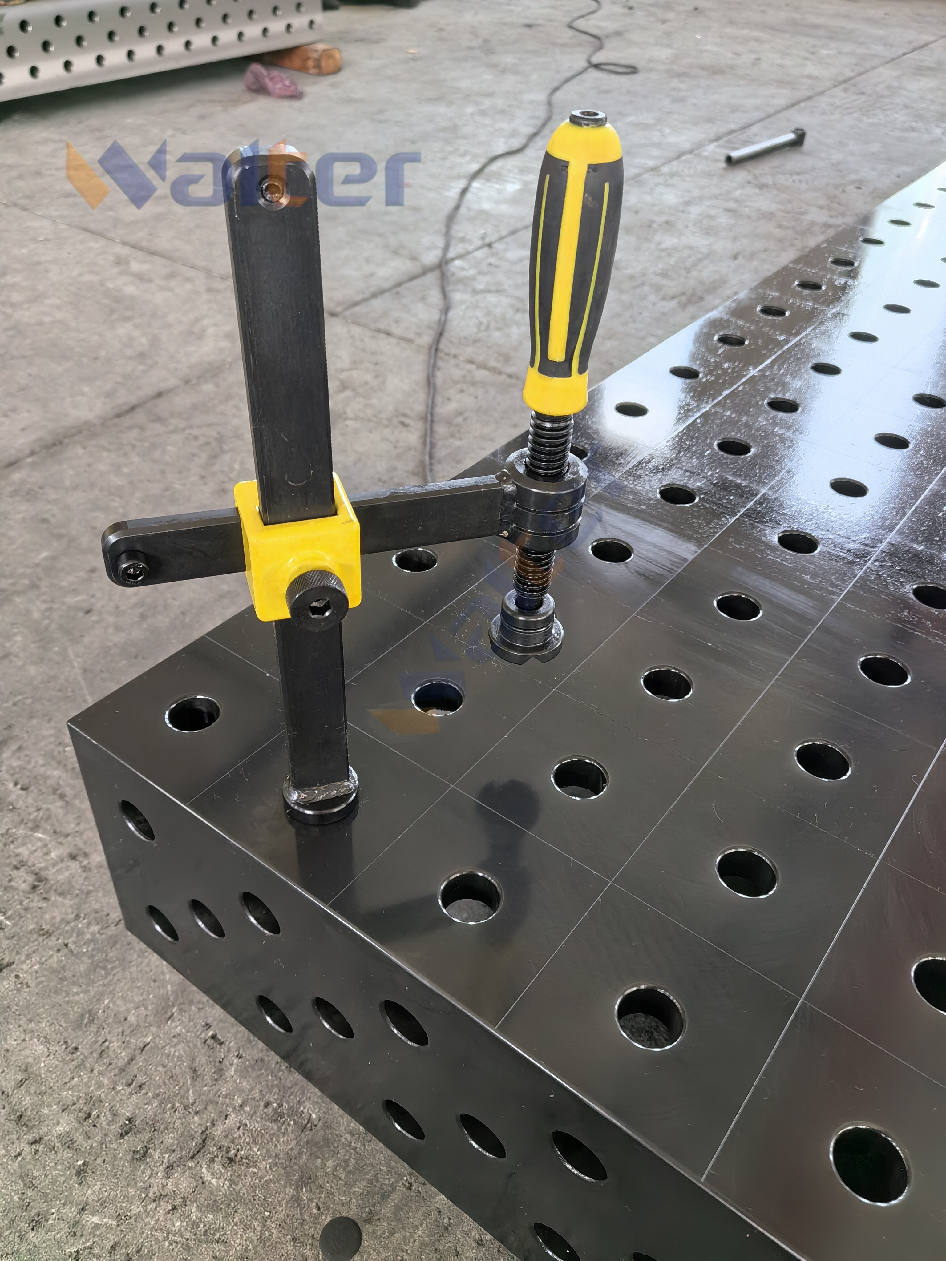 3D Welding Table D16 Steel S355 | Durable Plasma Nitriding Welding Platform 2000x1000mm