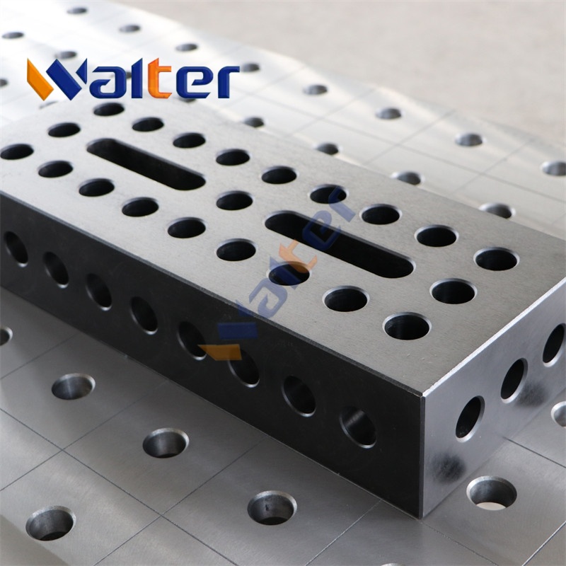 Square Connection Block 300x200x100mm for D28 3D Welding Table