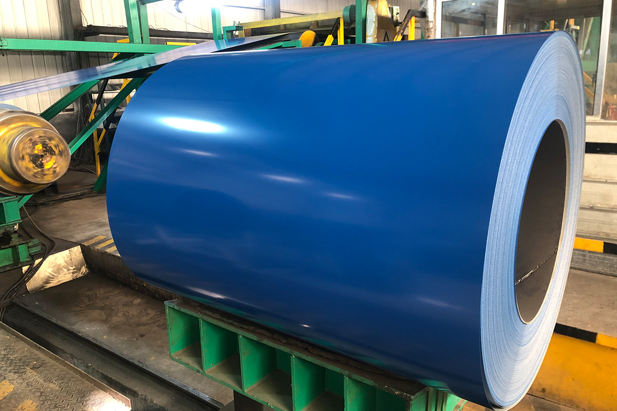 PREPAINTED GALVANIZED STEEL IN COIL