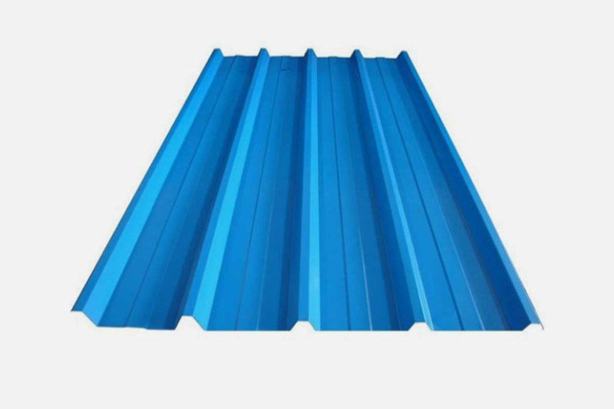 PREPAINTED CORRUGATED STEEL IN SHEET