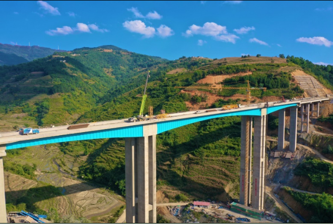云南墨临高速公路地约科1号大桥