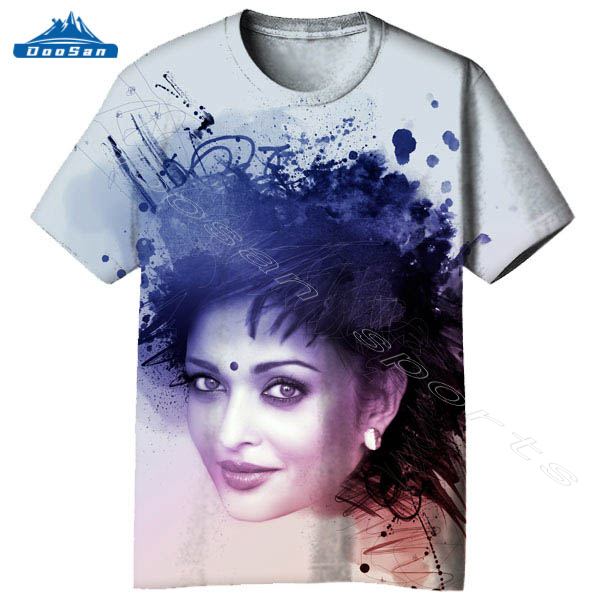 Sublimation Polyester T-shirts Lcool Hot Sale Sublimation Print Polyester T Shirts