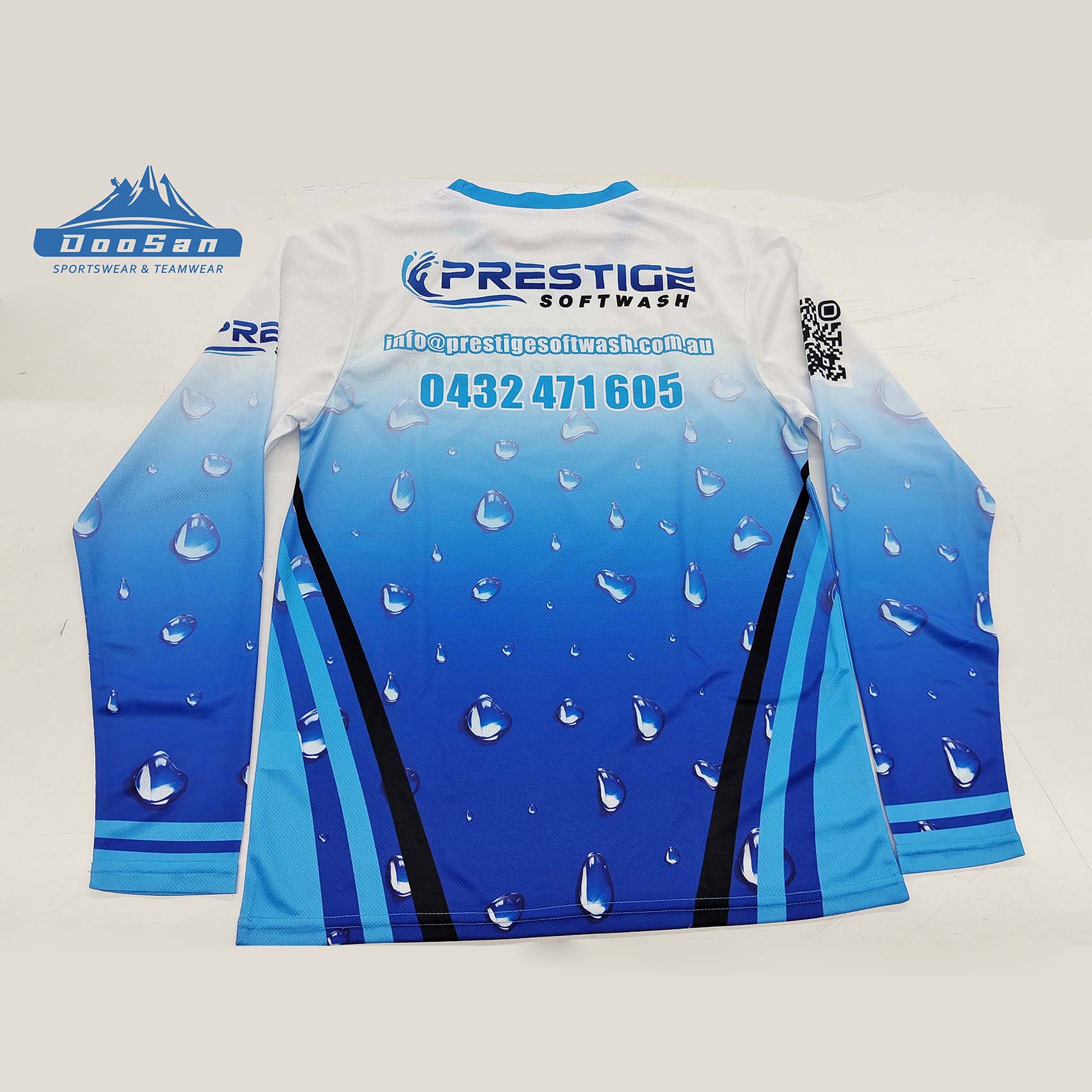 Custom Long Sleeve T-Shirt | Soft, Breathable Fabric with Full Logo Personalization