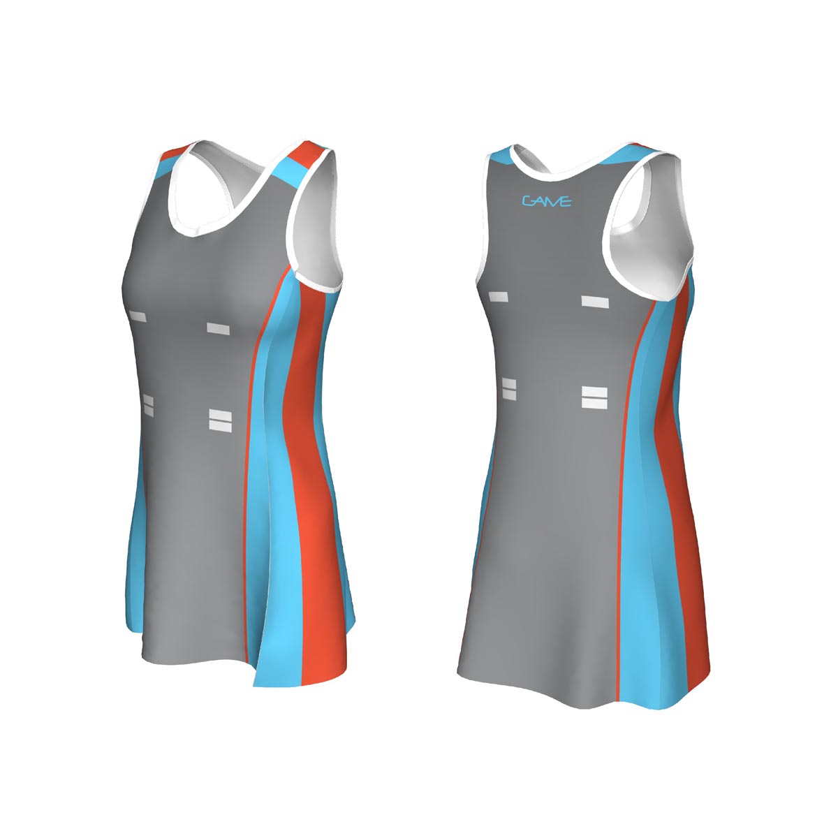 Ladies Sublimated Custom Ladies Netball Womens Singlet
