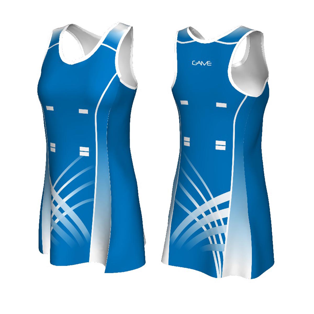 OEM Sublimated Netball Dresses Custom Team Netball Uniforms V Neck Netball Jersey  Sportswear