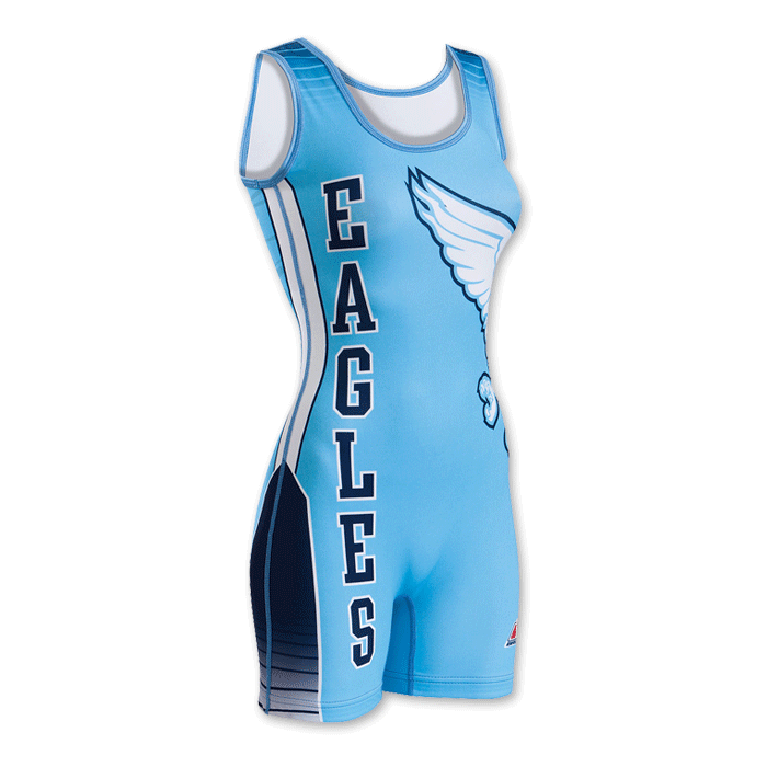 Sublimation Sportswear Weightlifting Youth Singlet Suit Wrestling Singlet