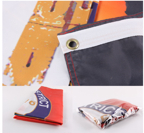 outdoor  sublimation  100% polyester  banner  , sports  advertising banner