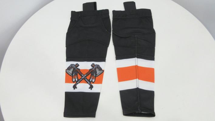 Custom sublimated unique ice hockey socks wholesale china manufacturer