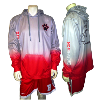 sublimation mens tracksuit fleecy hoody sportswear Teamwear