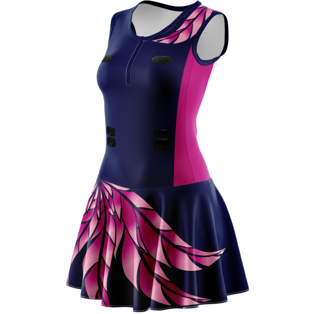 Custom High Quality Tennis Women Sublimation Netball Dress/ uniforms/Suits/Sets
