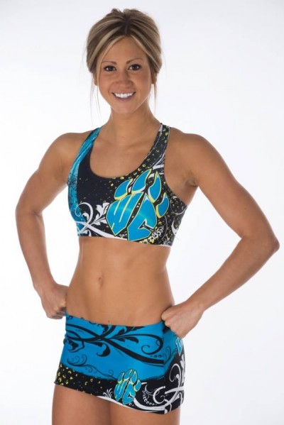 Custom   ladies gym   sports bra and short ,  womens fitness  Briefs