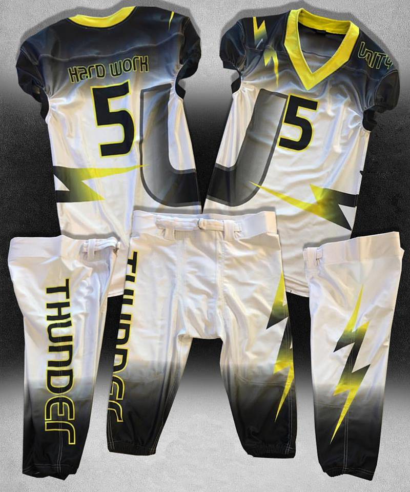 Sublimated American Football Uniform with Custom Sportswear  Unisex Sets