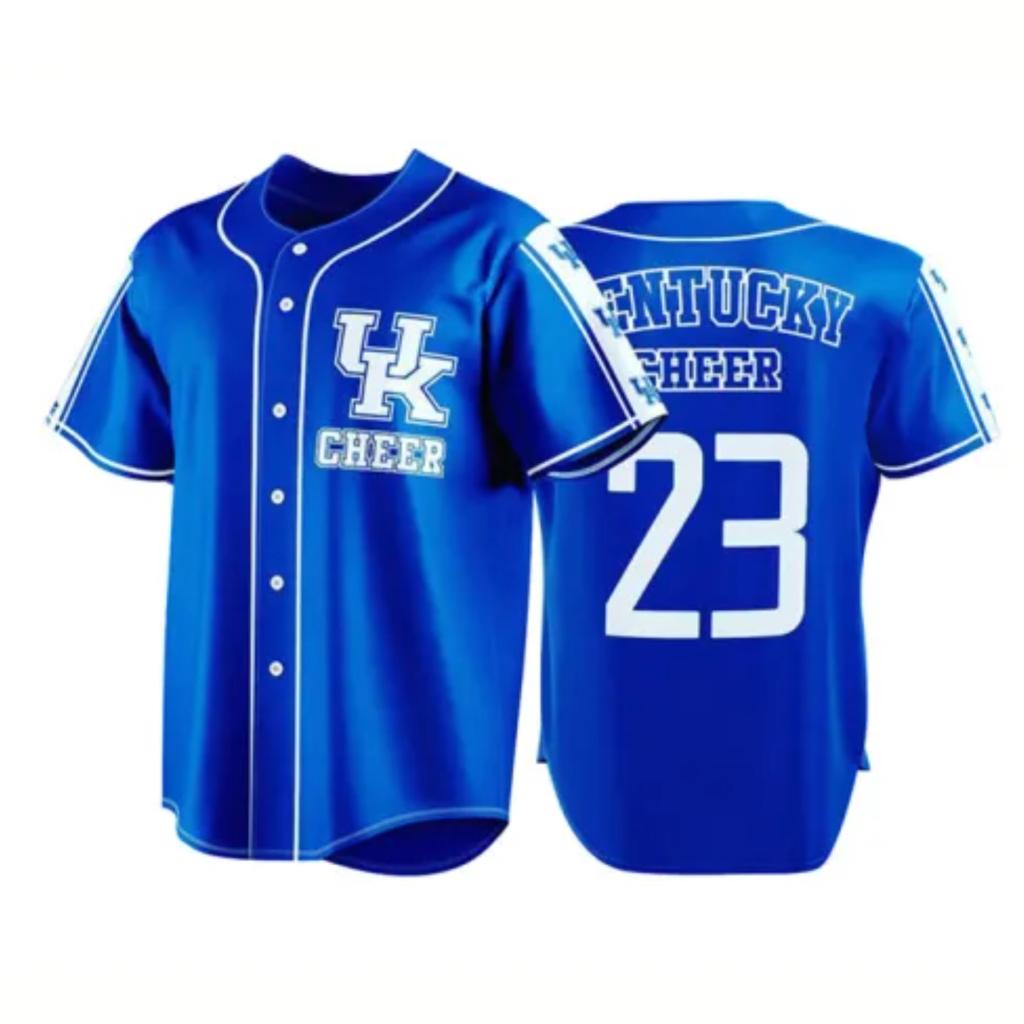 China Supply Custom Sublimated Button Jersey Baseball Suit Jersey for Sports Outdoor Event