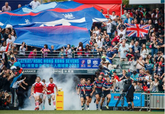 To love Honkong via sports playing