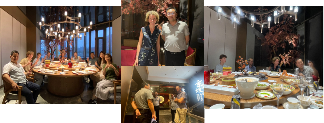The European partner of Vanway Global China branch, visited China with her family.