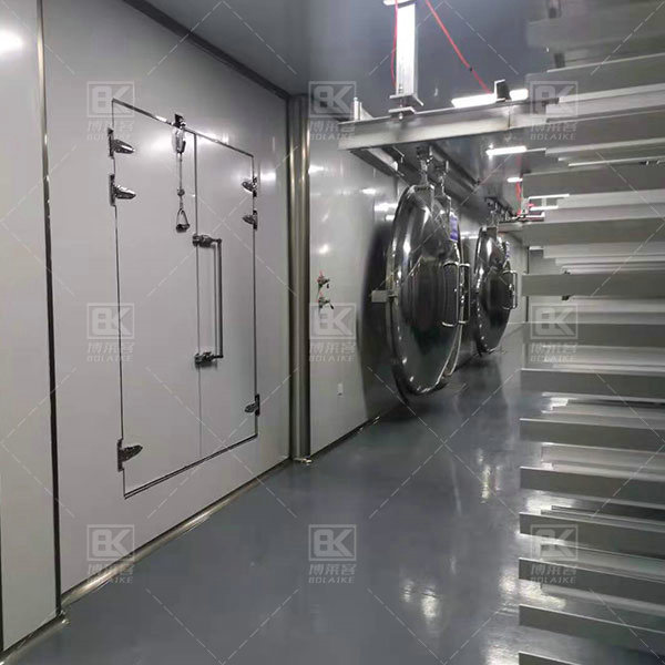 100㎡ Large Industrial Vacuum Freeze Dryer Automatic Stainless Steel Lyophilizer for Pharmaceutical and Food