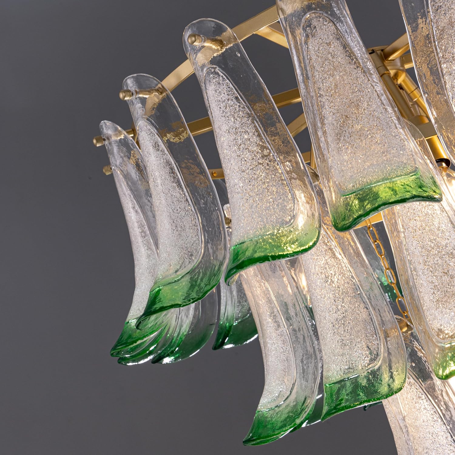 Modern Art Glass Chandelier - 30