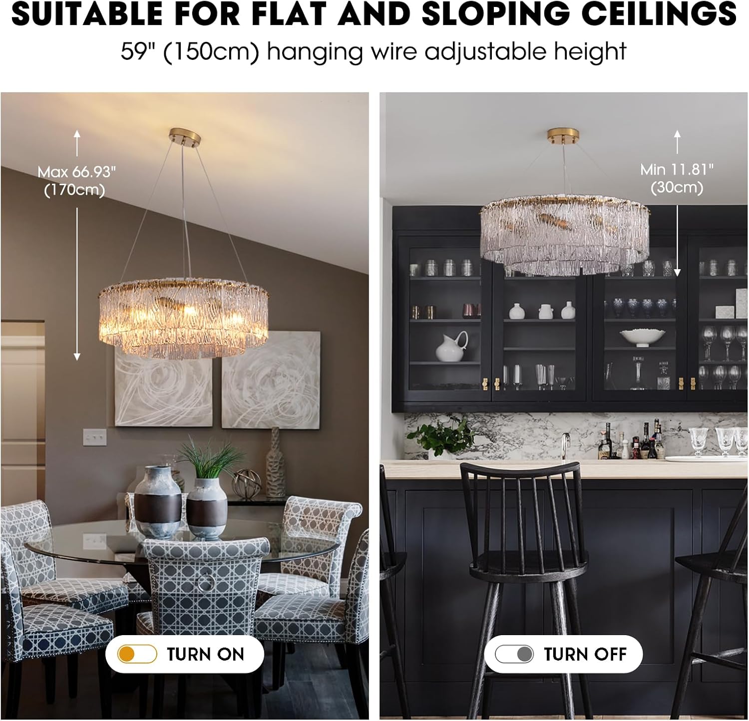 Large Gold Crystal Chandelier – 24