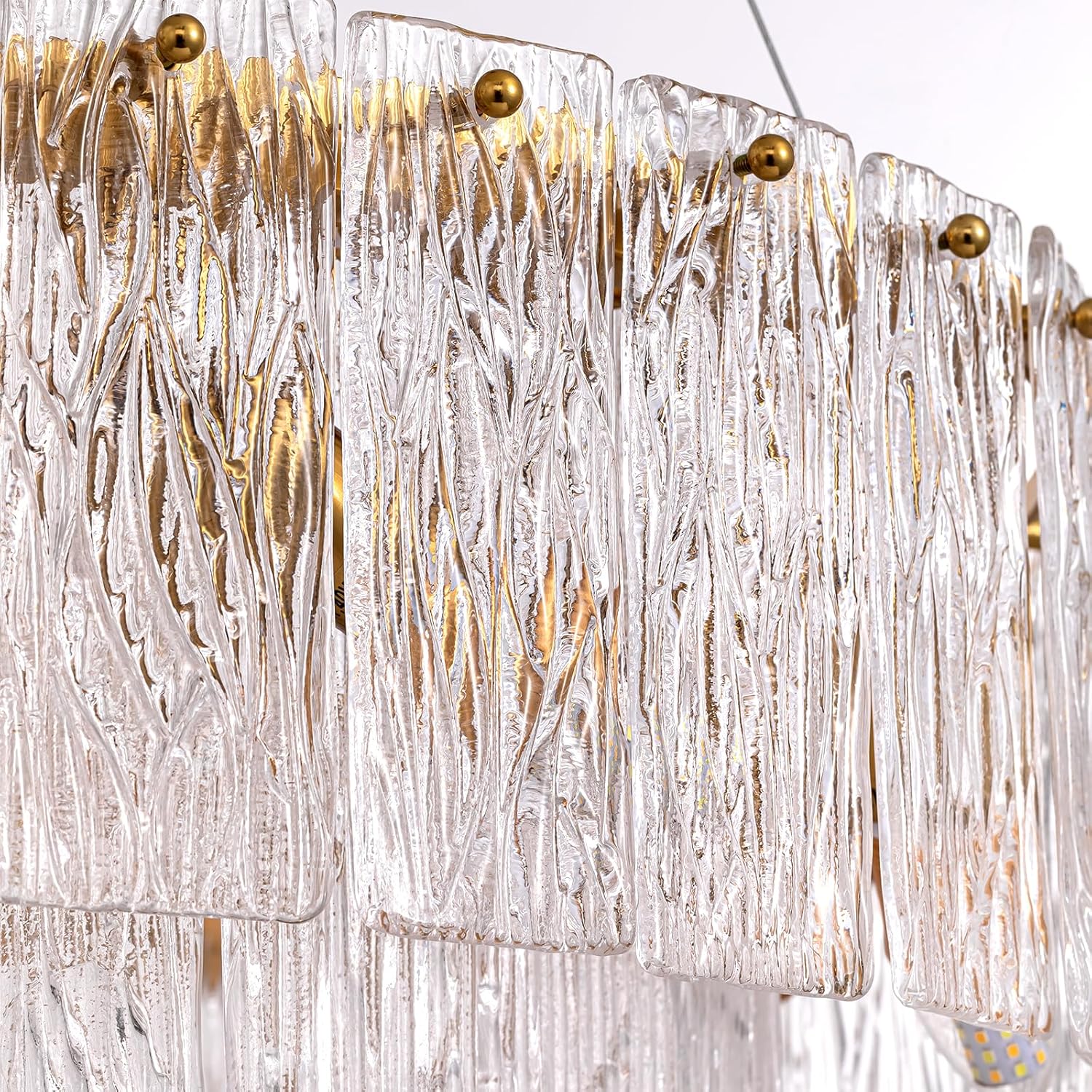 Large Gold Crystal Chandelier – 24