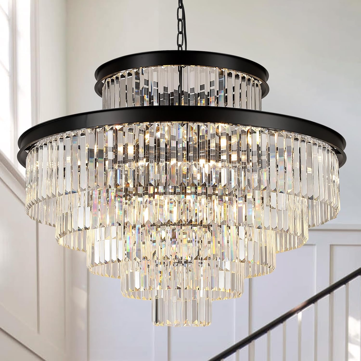 The Impact of Adjustable Height Pendant Lighting in Luxury Villa Grand Lobbies