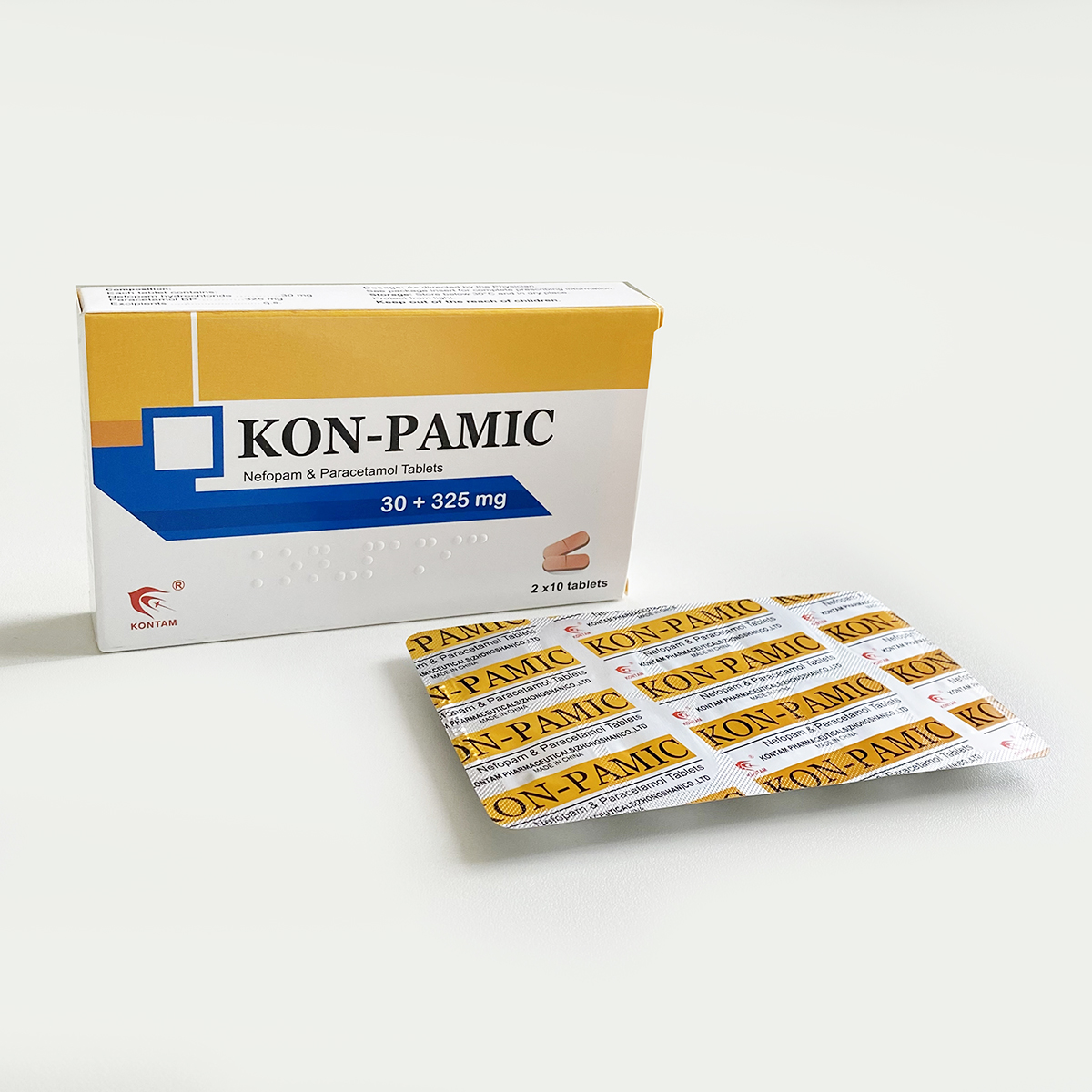 Nefopam & Paracetamol Tablets