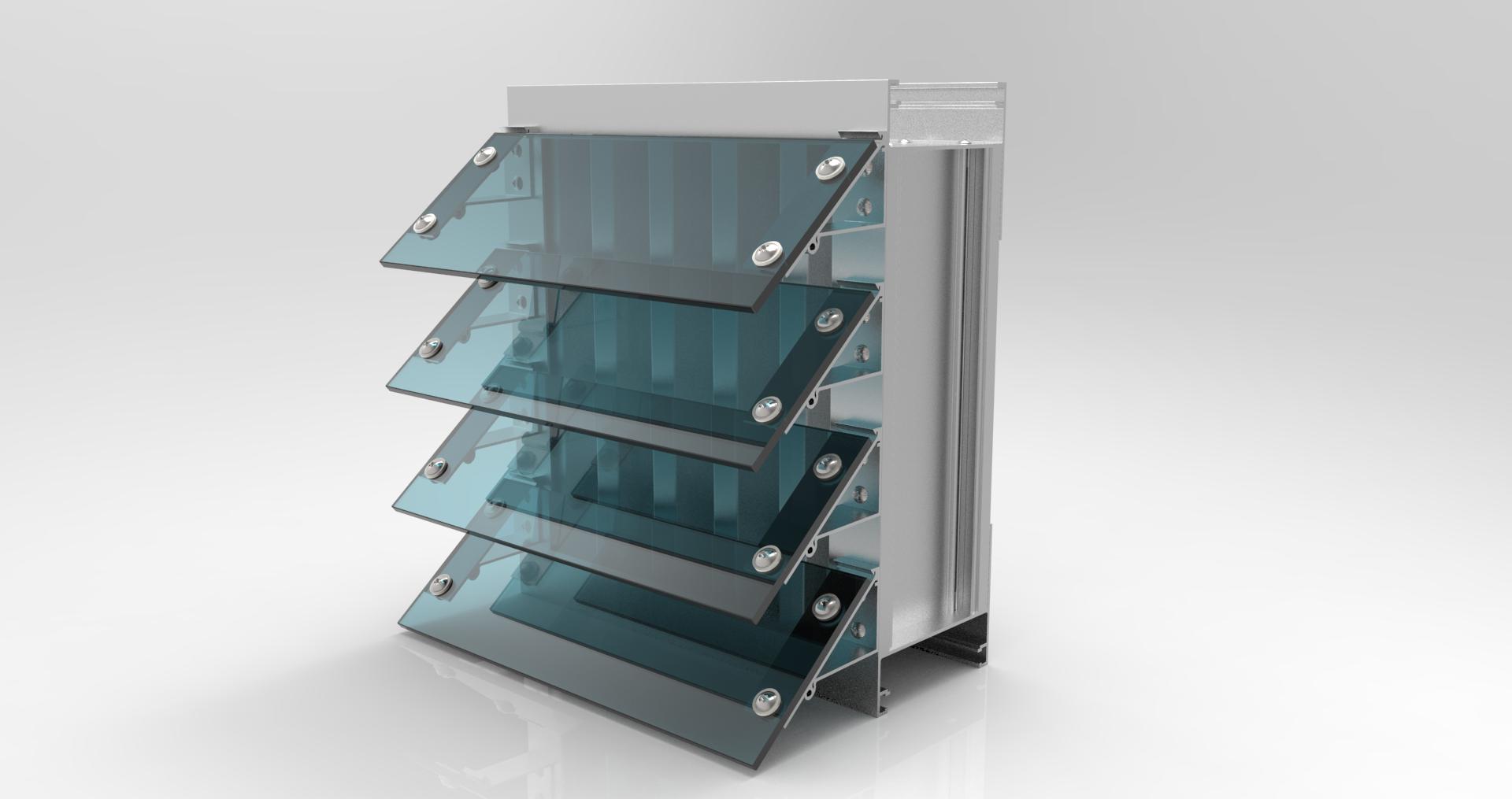 Glass Louver