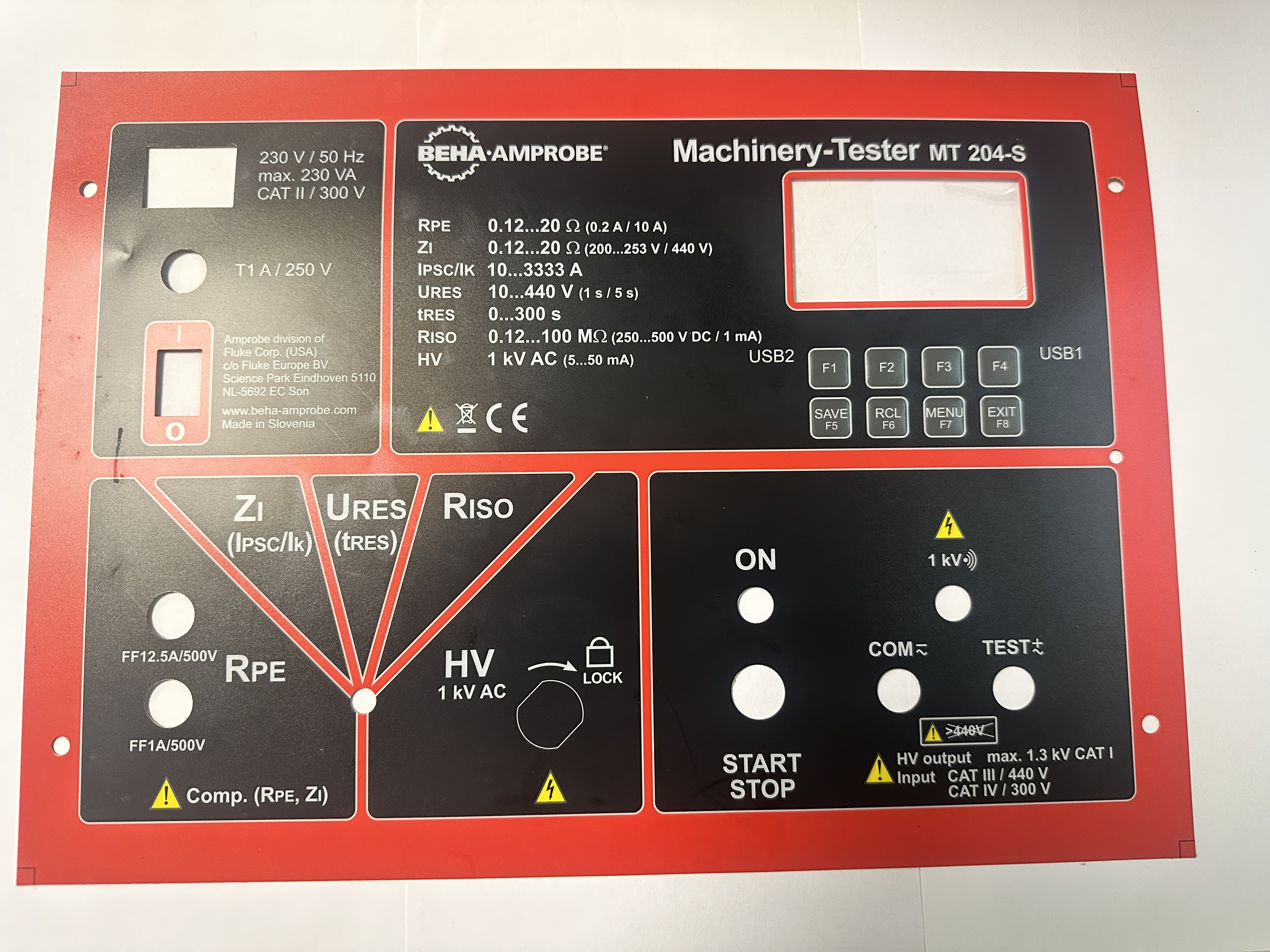 Overiay,Front foil, Label