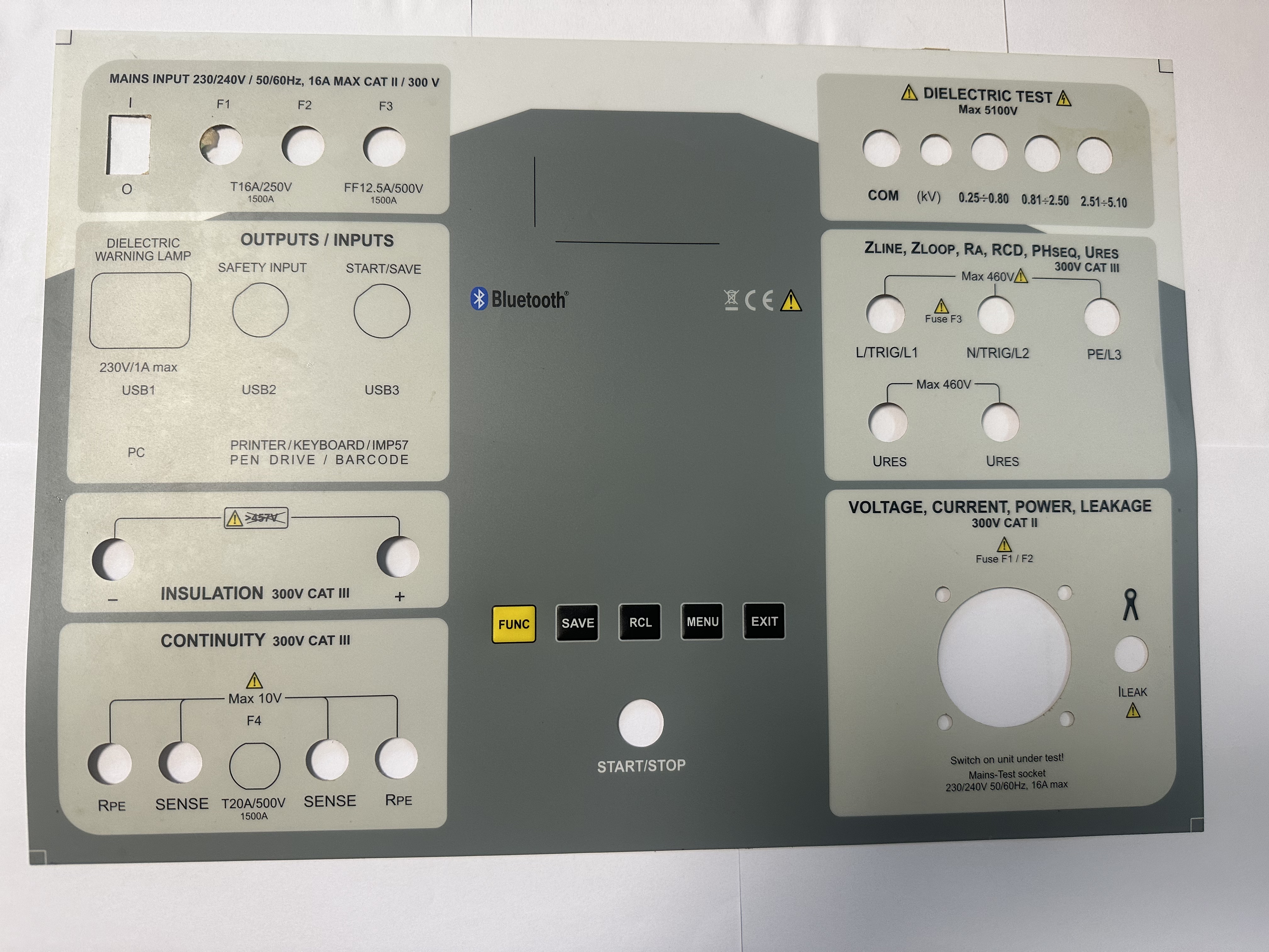 Overiay,Front foil, Label