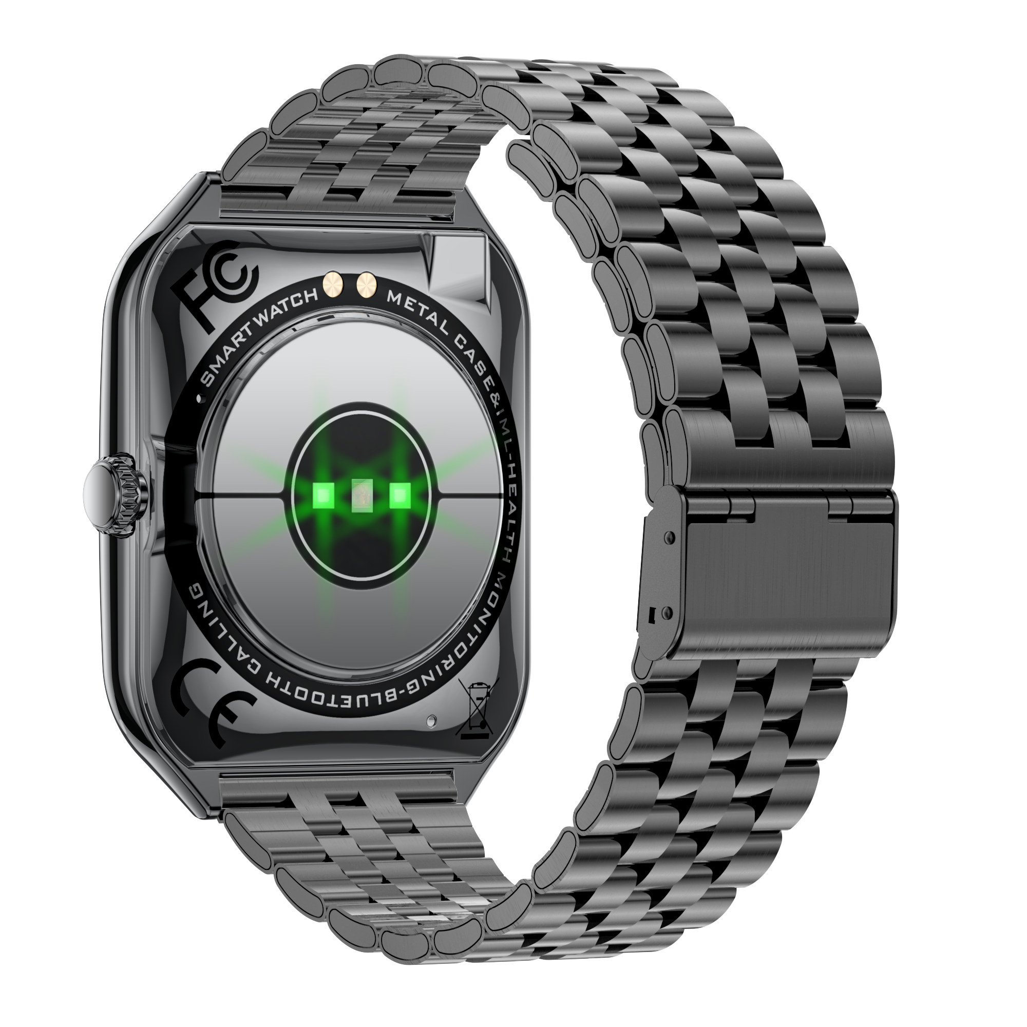 Premium Men’s Curved AMOLED Smart Watch, 1.952