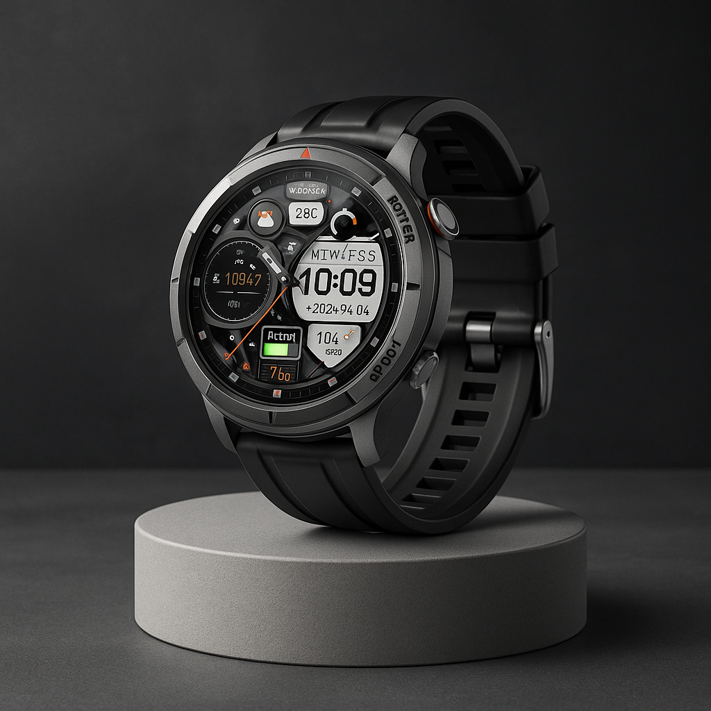 Plastic Men’s Smart Watches: Lightweight Innovation for Sports and Casual Wear